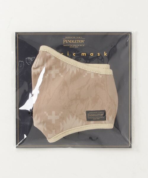 PENDLETON（ペンドルトン）の「SPIDER ROCK PRINT MASK（マスク・メンズ・ネイビー/オリーブ/ベージュ/チャコールグレー/グレー/ブラウン・FREE）」の9枚目の写真