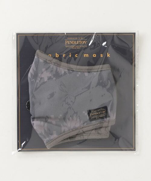 PENDLETON（ペンドルトン）の「SPIDER ROCK PRINT MASK（マスク・メンズ・ネイビー/オリーブ/ベージュ/チャコールグレー/グレー/ブラウン・FREE）」の8枚目の写真