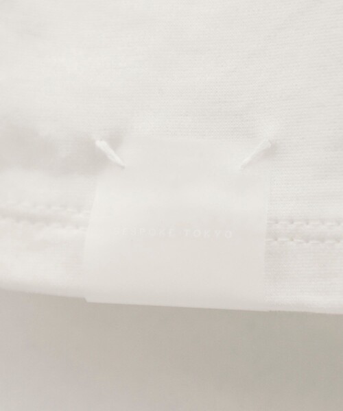 BESPOKE TOKYO（ビスポークトウキョウ）の「【BESPOKE TOKYO】DOUBLE BLEND COTTON CREW NECK OVER SIZE TEE（Tシャツ/カットソー・メンズ・ブラック/ベージュ/オフホワイト・2/3）」の7枚目の写真