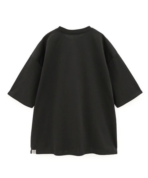 BESPOKE TOKYO（ビスポークトウキョウ）の「【BESPOKE TOKYO】DOUBLE BLEND COTTON CREW NECK OVER SIZE TEE（Tシャツ/カットソー・メンズ・ブラック/ベージュ/オフホワイト・2/3）」の17枚目の写真