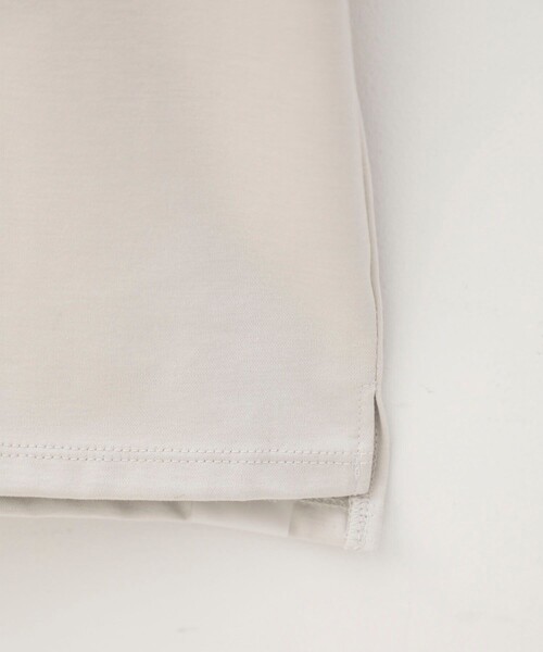 BESPOKE TOKYO（ビスポークトウキョウ）の「【BESPOKE TOKYO】DOUBLE BLEND COTTON CREW NECK OVER SIZE TEE（Tシャツ/カットソー・メンズ・ブラック/ベージュ/オフホワイト・2/3）」の15枚目の写真