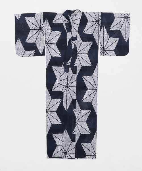 URBAN RESEARCH ROSSO WOMEN（アーバンリサーチ　ロッソ）の「浴衣　麻の葉（浴衣・レディース・ネイビー・FREE）」の19枚目の写真