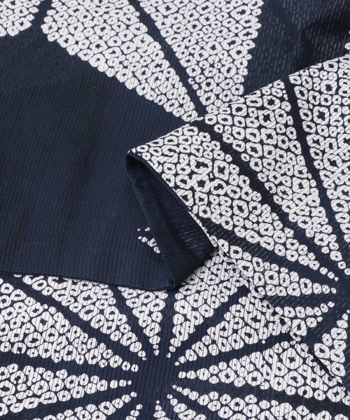 URBAN RESEARCH ROSSO WOMEN（アーバンリサーチ　ロッソ）の「浴衣　麻の葉（浴衣・レディース・ネイビー・FREE）」の14枚目の写真