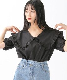 3.3 Field Trip／BIGカラーブラウス 2217279