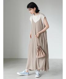 AMERICAN HOLIC | マーメード切り替えフレアキャミワンピース(ワンピース)