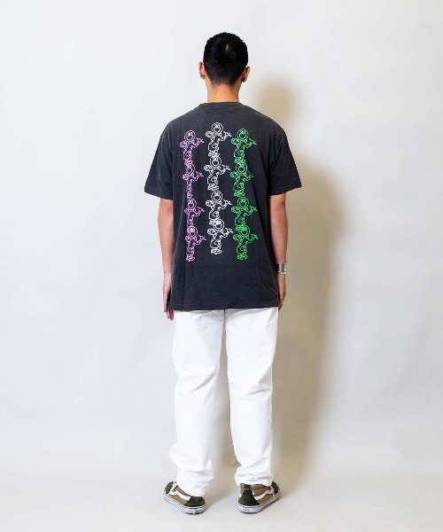 UNION（ユニオン）の「PAINTER S/S TEE UNION ユニオン KOSTAS Tシャツ（Tシャツ/カットソー・メンズ・ブラック・X-LARGE/LARGE/MEDIUM）」の10枚目の写真
