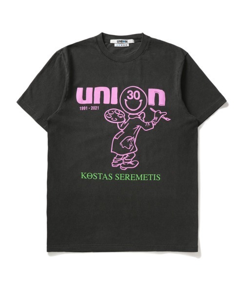 UNION（ユニオン）の「PAINTER S/S TEE UNION ユニオン KOSTAS Tシャツ（Tシャツ/カットソー・メンズ・ブラック・X-LARGE/LARGE/MEDIUM）」の11枚目の写真