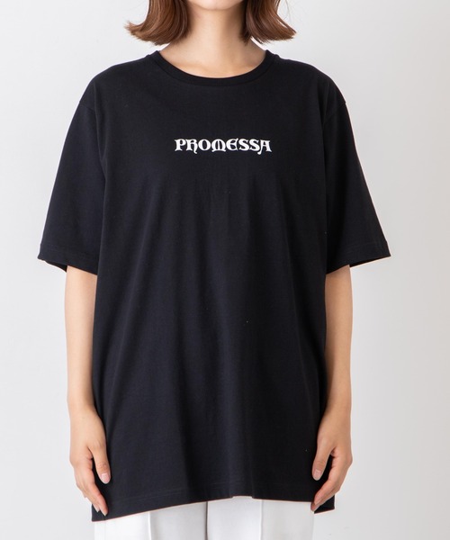 WEGO(ウィゴー)の「WEGO/ButterflyモチーフプリントTシャツ(Tシャツ/カットソー・レディース・ホワイト/ブラック・SMALL/MEDIUM/LARGE/X-LARGE)」の10枚目の写真