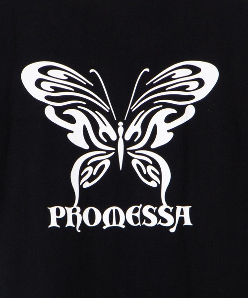 WEGO(ウィゴー)の「WEGO/ButterflyモチーフプリントTシャツ(Tシャツ/カットソー・レディース・ホワイト/ブラック・SMALL/MEDIUM/LARGE/X-LARGE)」の19枚目の写真