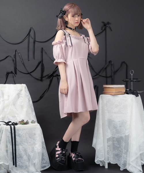 DearMyLove（ディアマイラブ）の「ダブルクロス厚底サンダル（サンダル