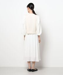 CELFORD（セルフォード）の「ニットベスト付きワンピース（ワンピース