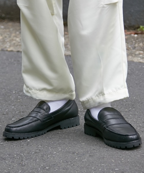 CIAOPANIC（チャオパニック）の「レザーコインローファー（ローファー・メンズ・ブラック・27cm/28cm/26.0cm）」の10枚目の写真