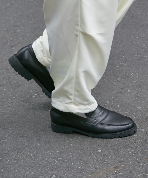 CIAOPANIC（チャオパニック）の「レザーコインローファー（ローファー・メンズ・ブラック・27cm/28cm/26.0cm）」の9枚目の写真