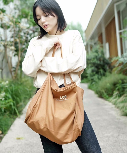 LEE/リー】カバーオールポケットシンプルトートバッグ（トートバッグ