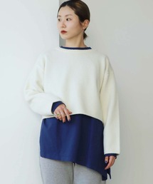 nitca | 5Gエアーヤーン ショートプルオーバー(ニット/セーター)