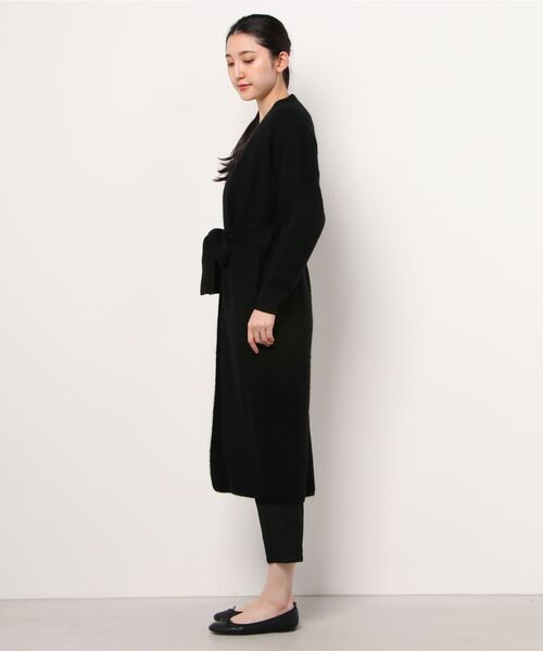 Lilly Lynque（リリーリン）の「LILLY LYNQUE(リリーリン) ﾌﾞﾗｯｸﾛﾝｸﾞｶｰﾃﾞｨｶﾞﾝ（カーディガン/ボレロ・レディース・ブラック・FREE）」の3枚目の写真