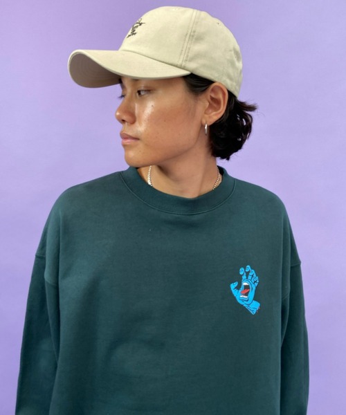 SANTA CRUZ(サンタクルーズ)の「【ZOZOTOWN限定アイテム】SANTACRUZ/サンタクルーズ オーバーサイズ バックプリントクルースウェット 502213307(スウェット・メンズ・ホワイト/グリーン/ブラック/グレー・XXL/L/XL/M)」の5枚目の写真