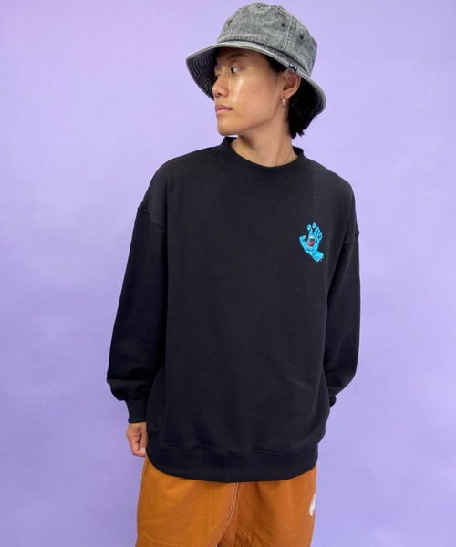 SANTA CRUZ(サンタクルーズ)の「【ZOZOTOWN限定アイテム】SANTACRUZ/サンタクルーズ オーバーサイズ バックプリントクルースウェット 502213307(スウェット・メンズ・ホワイト/グリーン/ブラック/グレー・XXL/L/XL/M)」の7枚目の写真