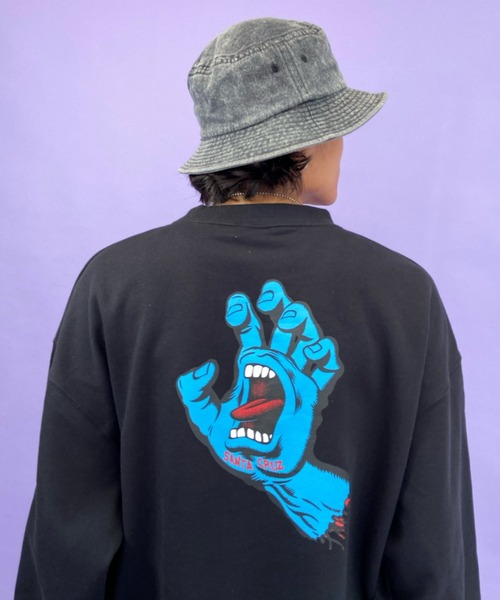 SANTA CRUZ(サンタクルーズ)の「【ZOZOTOWN限定アイテム】SANTACRUZ/サンタクルーズ オーバーサイズ バックプリントクルースウェット 502213307(スウェット・メンズ・ホワイト/グリーン/ブラック/グレー・XXL/L/XL/M)」の14枚目の写真