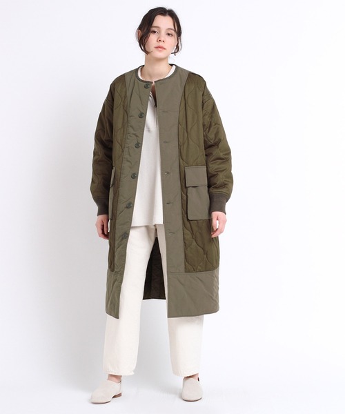 RNA-N（アールエヌエーエヌ）の「C0733 ミリタリーキルティングコート