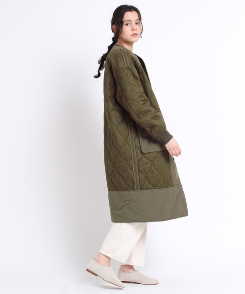 RNA-N（アールエヌエーエヌ）の「C0733 ミリタリーキルティングコート