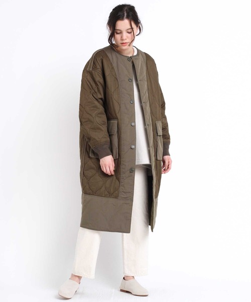 RNA-N（アールエヌエーエヌ）の「C0733 ミリタリーキルティングコート