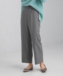 green label relaxing | サキソニー ワイド パンツ チェック -ストレッチ-(その他パンツ)