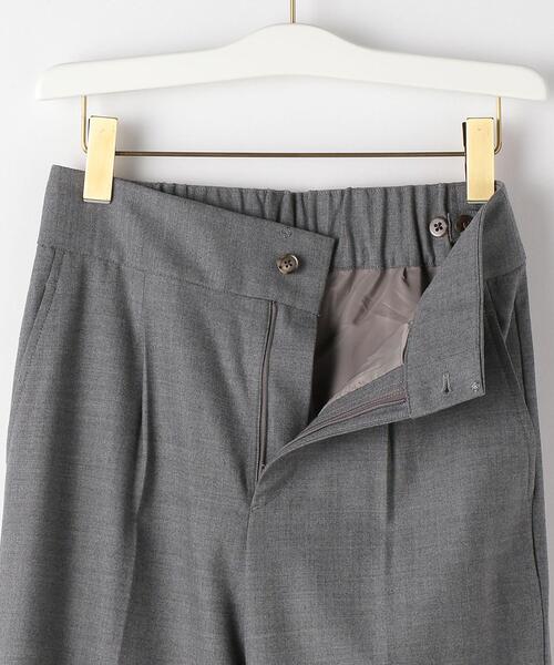 green label relaxing（グリーンレーベルリラクシング）の「サキソニー ワイド パンツ チェック -ストレッチ-（その他パンツ・レディース・グレー/その他1/ナチュラル・44/46/40/38/42/36/34）」の13枚目の写真