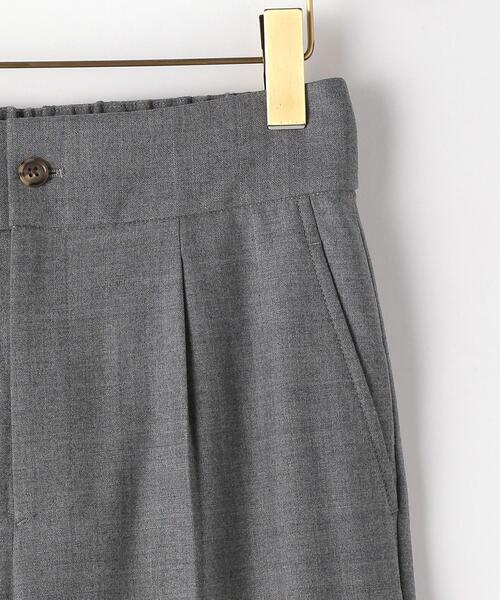 green label relaxing（グリーンレーベルリラクシング）の「サキソニー ワイド パンツ チェック -ストレッチ-（その他パンツ・レディース・グレー/その他1/ナチュラル・44/46/40/38/42/36/34）」の15枚目の写真