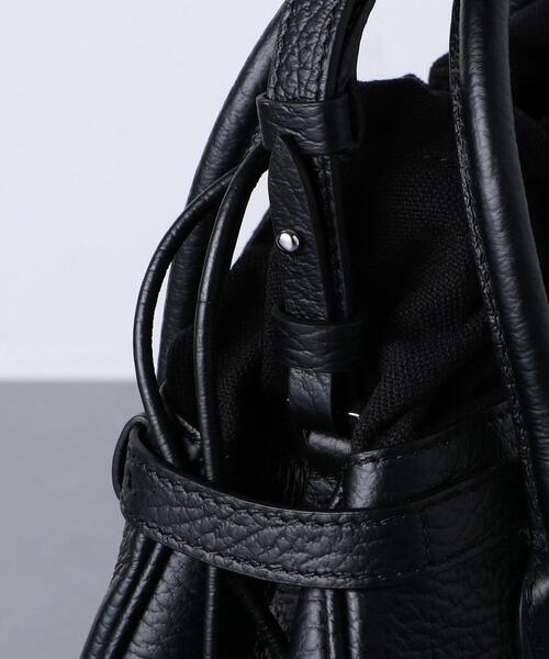 Maison Margiela（メゾンマルジェラ）の「＜MAISON MARGIELA（メゾン マルジェラ）＞5AC ドローストリング バッグ ■■■（ショルダーバッグ・レディース・ブラック/ワインレッド・FREE）」の8枚目の写真