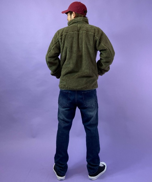 CHUMS（チャムス）の「CHUMS/チャムス ボンディングフリースジャケット  CH04-1277（その他アウター・メンズ・ブラック/グレー/ベージュ/カーキ/マルチ/ブルー系その他/グレー系その他・M/L/XL）」の22枚目の写真