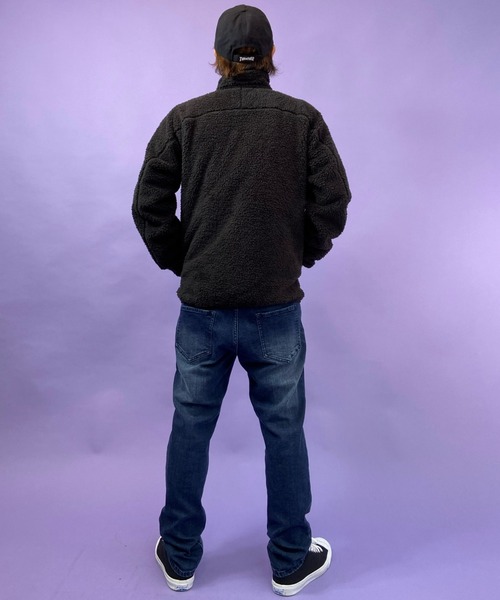 CHUMS（チャムス）の「CHUMS/チャムス ボンディングフリースジャケット  CH04-1277（その他アウター・メンズ・ブラック/グレー/ベージュ/カーキ/マルチ/ブルー系その他/グレー系その他・M/L/XL）」の16枚目の写真