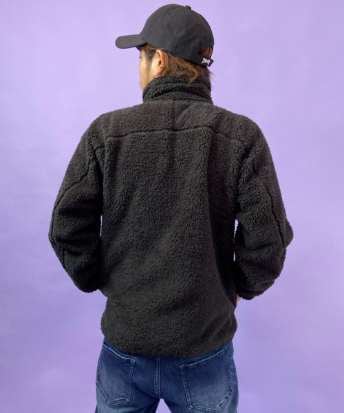 CHUMS（チャムス）の「CHUMS/チャムス ボンディングフリースジャケット  CH04-1277（その他アウター・メンズ・ブラック/グレー/ベージュ/カーキ/マルチ/ブルー系その他/グレー系その他・M/L/XL）」の11枚目の写真