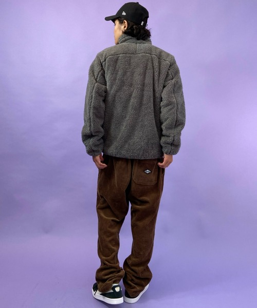 CHUMS（チャムス）の「CHUMS/チャムス ボンディングフリースジャケット  CH04-1277（その他アウター・メンズ・ブラック/グレー/ベージュ/カーキ/マルチ/ブルー系その他/グレー系その他・M/L/XL）」の8枚目の写真