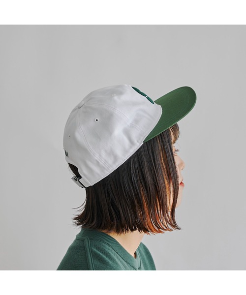 CPCM（シーピーシーエム）の「WEB限定/Shizukuコラボ ロゴBBキャップ（キャップ・メンズ・ブラウン/グリーン・FREE）」の7枚目の写真