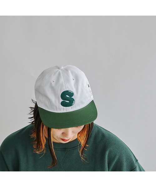 CPCM（シーピーシーエム）の「WEB限定/Shizukuコラボ ロゴBBキャップ（キャップ・メンズ・ブラウン/グリーン・FREE）」の8枚目の写真