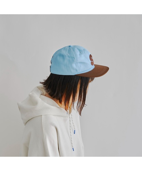 CPCM（シーピーシーエム）の「WEB限定/Shizukuコラボ ロゴBBキャップ（キャップ・メンズ・ブラウン/グリーン・FREE）」の22枚目の写真