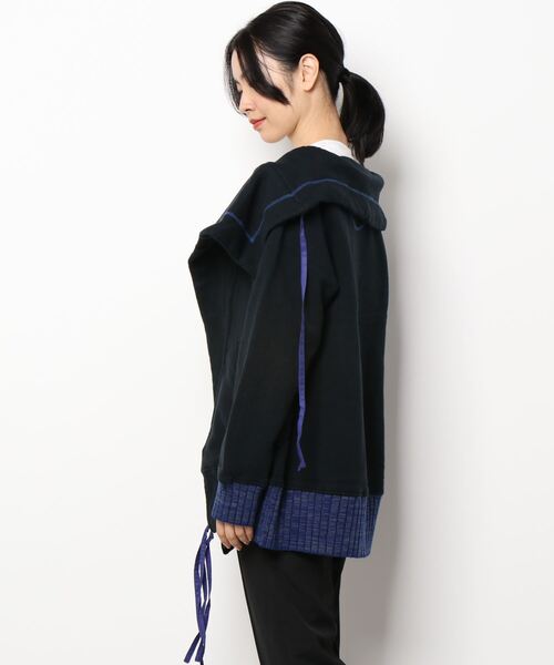 メッシュリバー裏毛ナッピング起毛ビッグカラーブルゾン Vivienne Westwood（ヴィヴィアンウエストウッド）の「メッシュリバー