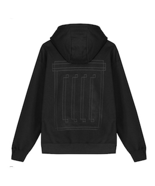DEVA STATES（ディーヴァ ステイツ）の「GRAPHIC HOODIE（パーカー・メンズ・ブラック/ブルー・L/XL/S/M）」の4枚目の写真