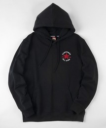 【CONVERSE/コンバース】サガラ刺繍 ワンポイント プルパーカー/ブランドロゴ フーディー/裏毛