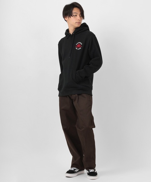 CONVERSE（コンバース）の「【CONVERSE/コンバース】サガラ刺繍 ワンポイント プルパーカー/ブランドロゴ フーディー/裏毛（パーカー・メンズ・ホワイト/ブラック/グレー/レッド系その他/ベージュ/ブルーグリーン・M/L/XL）」の16枚目の写真