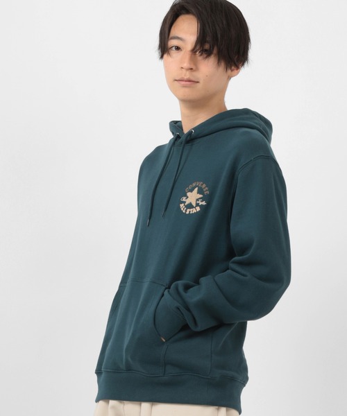 CONVERSE（コンバース）の「【CONVERSE/コンバース】サガラ刺繍 ワンポイント プルパーカー/ブランドロゴ フーディー/裏毛（パーカー・メンズ・ホワイト/ブラック/グレー/レッド系その他/ベージュ/ブルーグリーン・M/L/XL）」の21枚目の写真