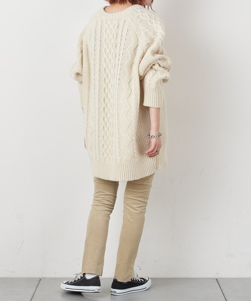 CIAOPANIC TYPY(チャオパニックティピー)の「ストレッチコーデュロイレギパン(その他パンツ・レディース・チャコールグレー/ブラウン/アイボリー/ベージュ・MEDIUM/LARGE/X-LARGE/SMALL)」の14枚目の写真