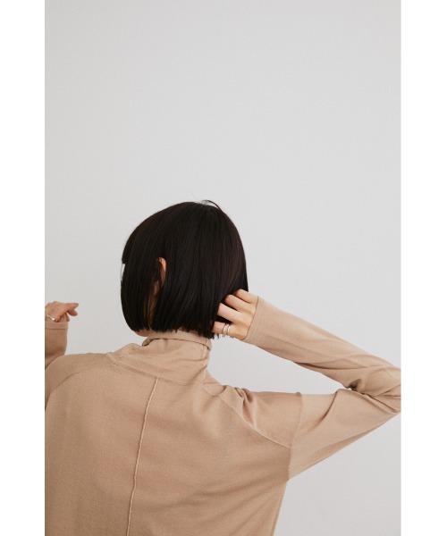 STYLEMIXER（スタイルミキサー）の「シアールーズネックロングニット