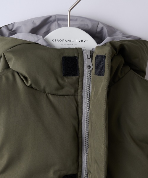 CIAOPANIC TYPY(チャオパニックティピー)の「【KIDS】ボリュームハイネック中綿ジャケット(その他アウター・キッズ・ブラック/カーキ・SMALL/MEDIUM/LARGE/X-LARGE/XX-LARGE)」の8枚目の写真