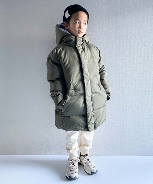 CIAOPANIC TYPY(チャオパニックティピー)の「【KIDS】ボリュームハイネック中綿ジャケット(その他アウター・キッズ・ブラック/カーキ・SMALL/MEDIUM/LARGE/X-LARGE/XX-LARGE)」の16枚目の写真