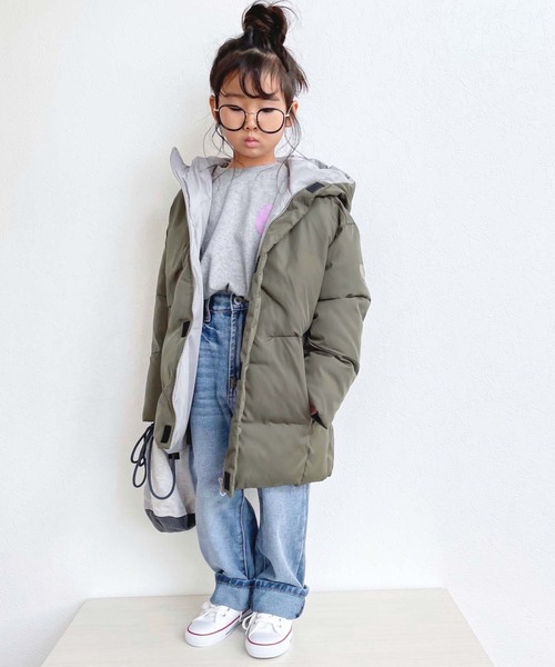 CIAOPANIC TYPY(チャオパニックティピー)の「【KIDS】ボリュームハイネック中綿ジャケット(その他アウター・キッズ・ブラック/カーキ・SMALL/MEDIUM/LARGE/X-LARGE/XX-LARGE)」の13枚目の写真