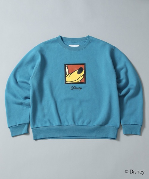 GROUNDWORK(グラウンドワーク)の「GROUNDWORK/PLUTO/クルーネックプルオーバー 2258986(スウェット・メンズ・ブルー・MEDIUM/LARGE)」の1枚目の写真