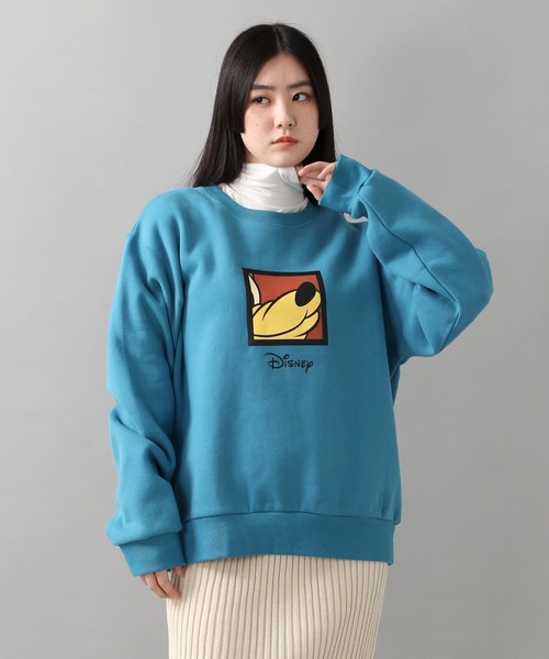 GROUNDWORK(グラウンドワーク)の「GROUNDWORK/PLUTO/クルーネックプルオーバー 2258986(スウェット・メンズ・ブルー・MEDIUM/LARGE)」の4枚目の写真