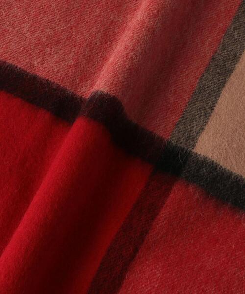 Steven Alan(スティーブンアラン)の「<TWEED MILL>CHECK STOLE/ストール(ストール/ショール・レディース・ライトブルー/ブラック/レッド/ナチュラル・FREE)」の5枚目の写真